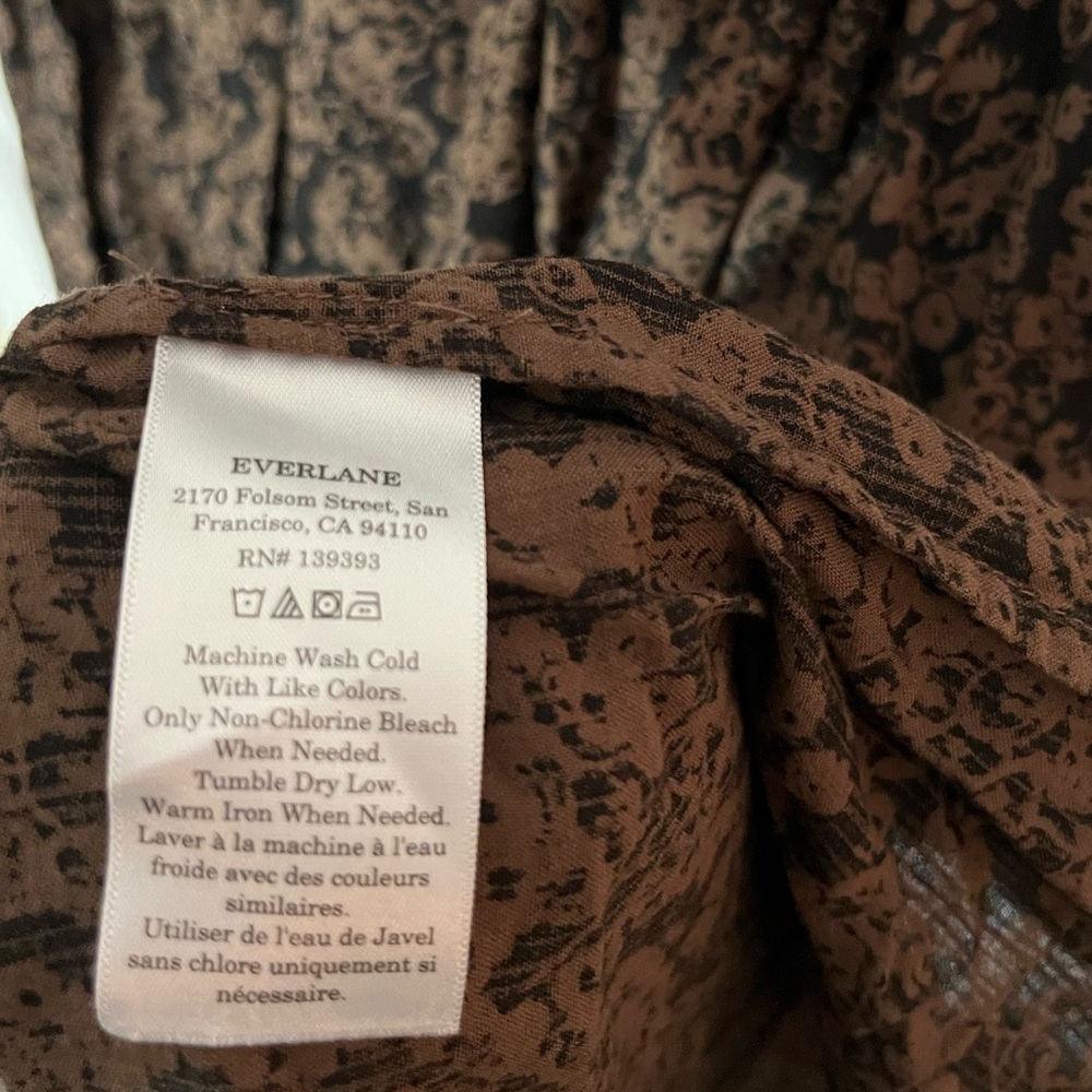 Everlane The Gauze Off The Shoulder Dress - Picture 11 of 12